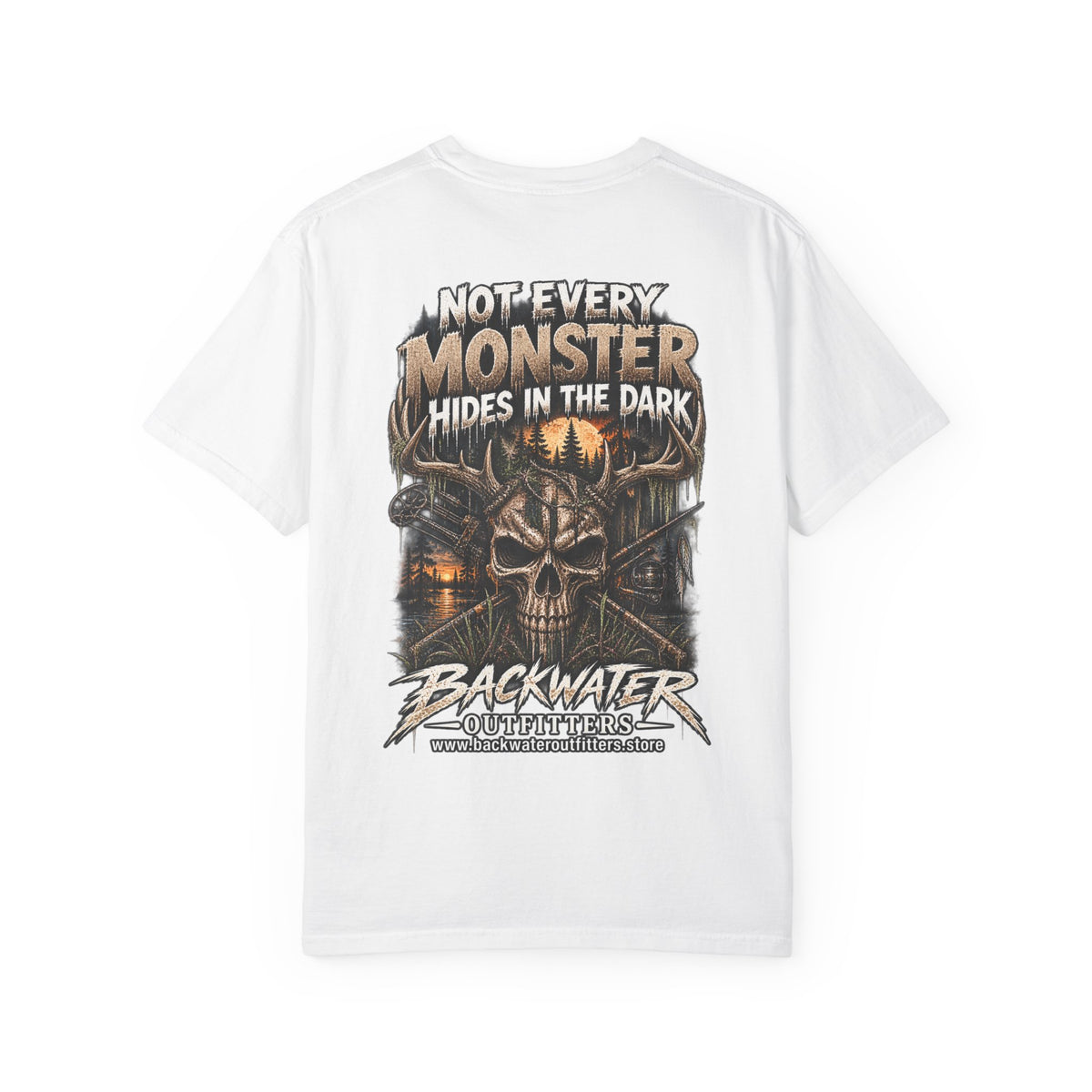 Not Every Monster Hides in the Dark Backwater Outfitters Graphic T-Shirt