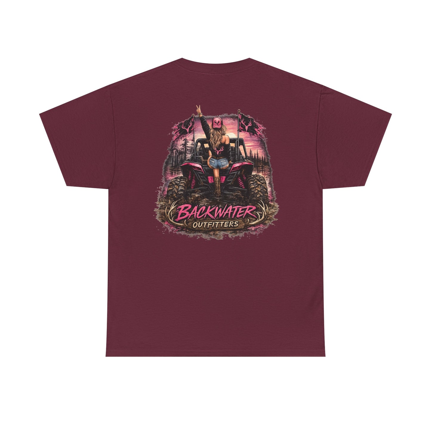 Backwater Outfitters T-Shirt — Fishing & Outdoors Graphic Tee