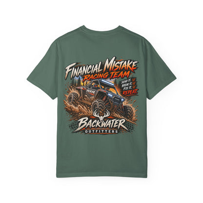 Backwater Outfitters "Financial Mistake Racing Team" T-Shirt