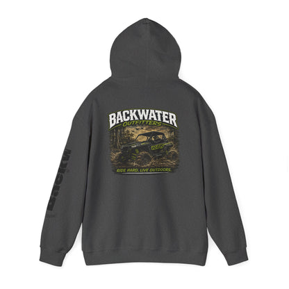 Backwater Outfitters Hoodie – Off‑Road UTV Adventure Sweatshirt