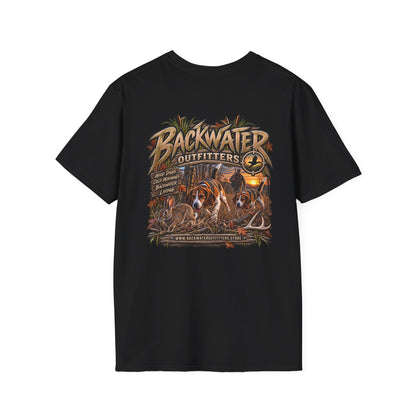 Backwater Outfitters Duck Hunting T-Shirt — Waterfowl Hunting Graphic Tee Printify