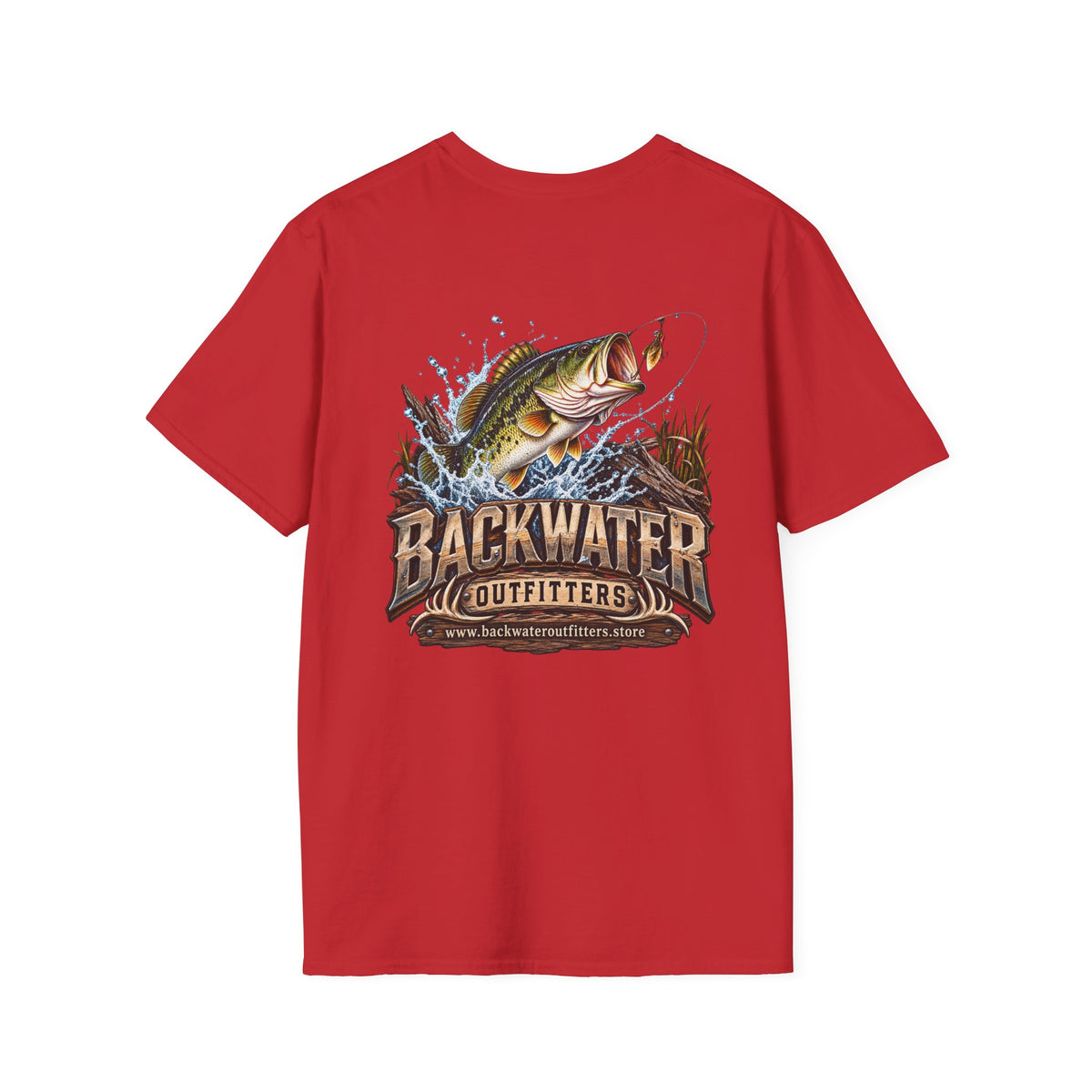 Backwater Outfitters Bass Fishing T-Shirt