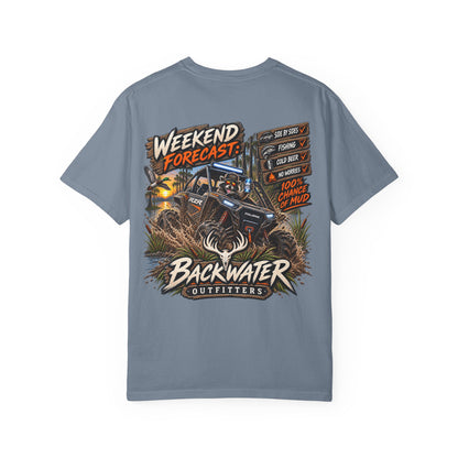 Backwater Outfitters "Weekend Forecast" T-Shirt