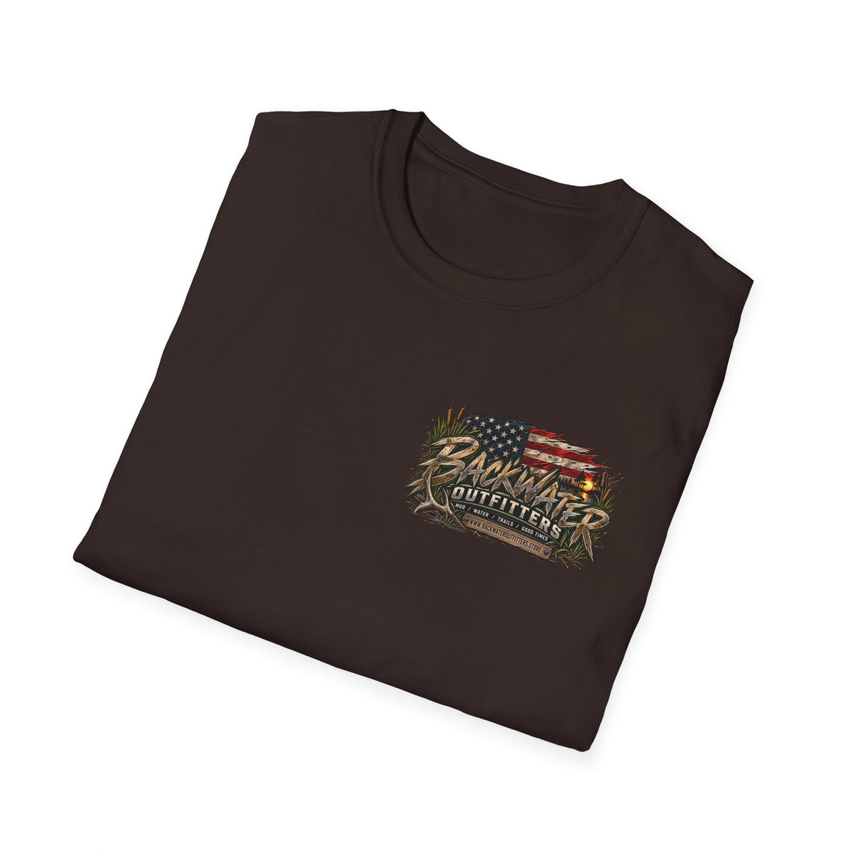 Buggy T-Shirt — 'If You Can Read This, Flip Me Back Over' Fishing Backwater Graphic Tee Printify