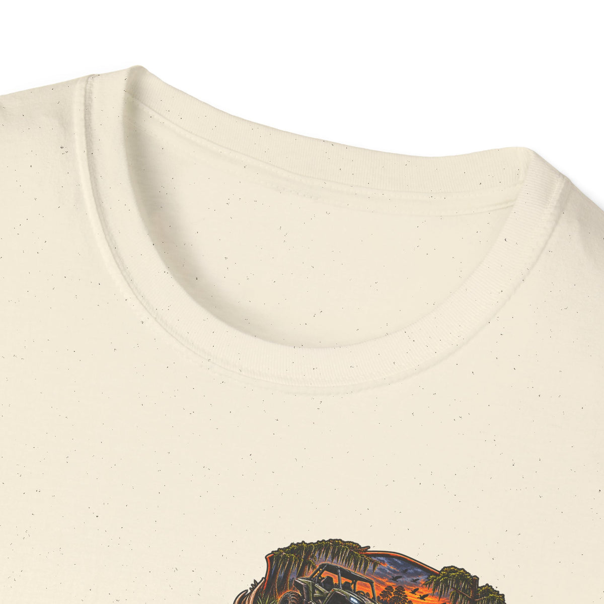 Backwater Outfitters Fishing T-Shirt — Outdoor Sunset Graphic Tee Printify