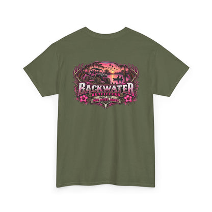 Backwater Sunset Tee — Coastal Fishing & Outdoors Graphic T-Shirt