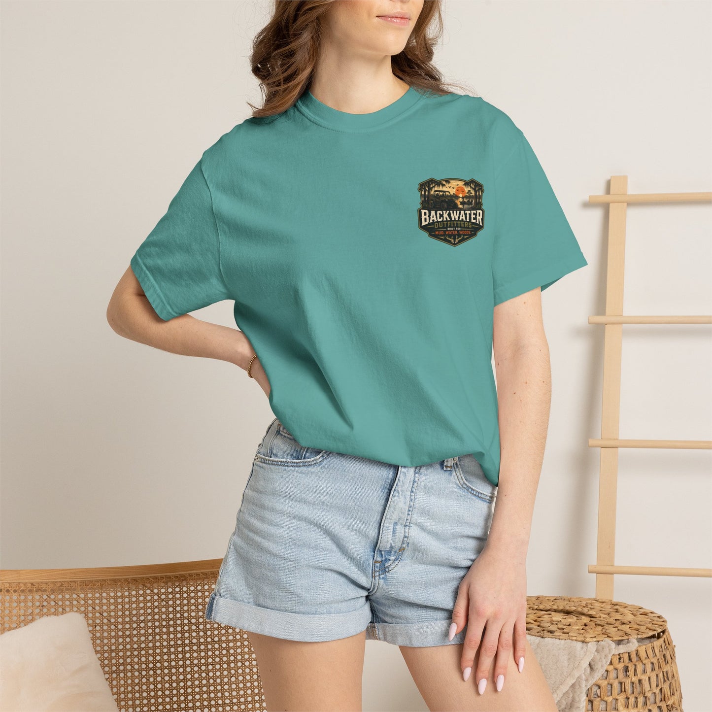 Backwater Outfitters "Dirty Tires, Good Times" T-Shirt