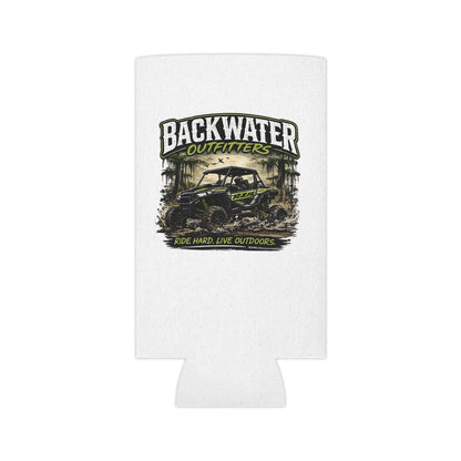 Backwater Outfitters Can Cooler – "Ride Hard, Live Outdoors" UTV Stubby Holder