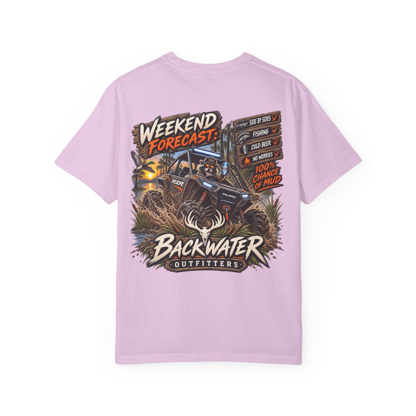 Backwater Outfitters "Weekend Forecast" T-Shirt