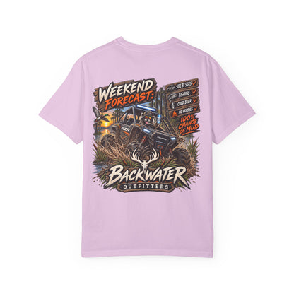 Backwater Outfitters "Weekend Forecast" T-Shirt