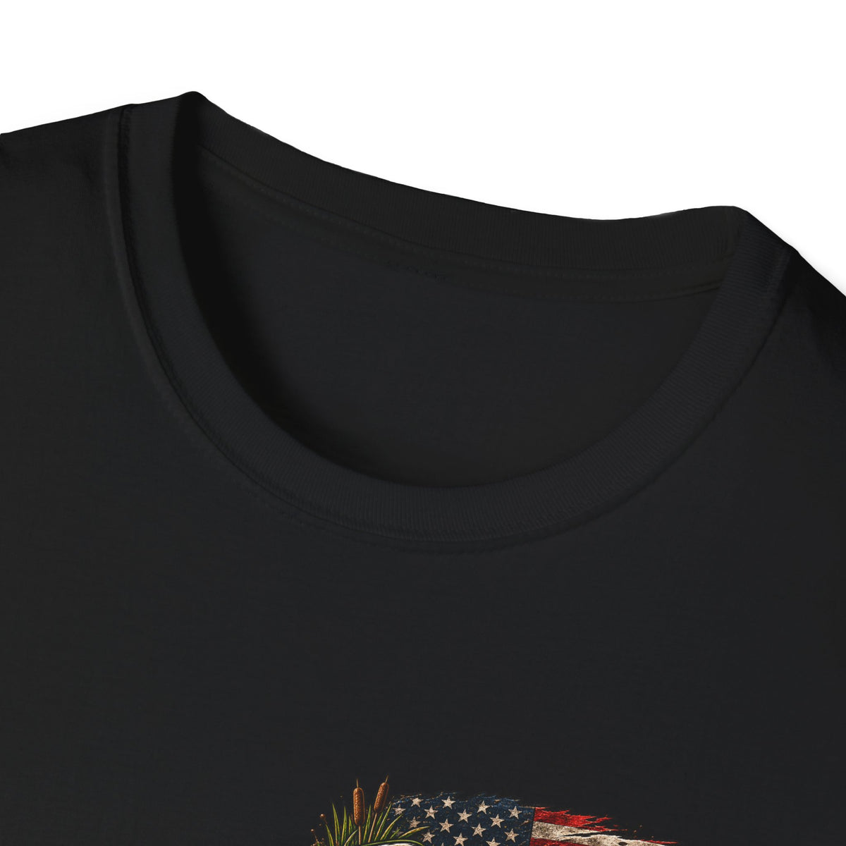 Simply Backwater Outfitters Flag Graphic T-Shirt — American Rustic Fishing Tee Printify
