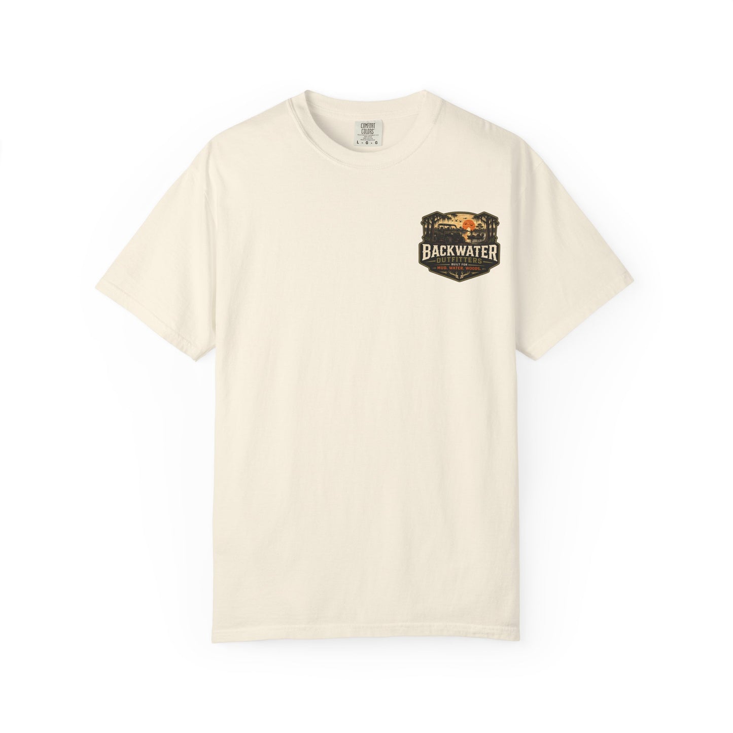 Backwater Outfitters "Dirty Tires, Good Times" T-Shirt
