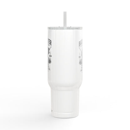 Backwater Outfitters 40oz Engraved Tumbler – 'Good Days, Tight Lines' Insulated Cup