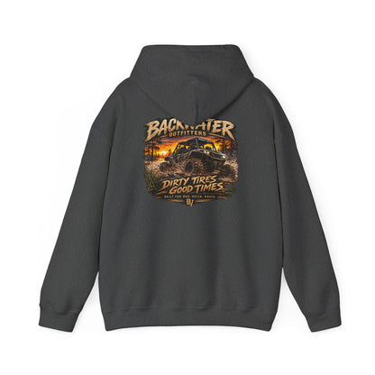 Backwater Outfitters 'Dirty Tires, Good Times' Hoodie