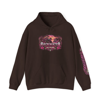 Backwater 'Wild At Heart' Hoodie – Outdoors Adventure Pullover Printify