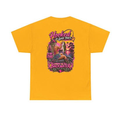 Backwater Outfitters "Hooked on Good Times" Graphic Tee