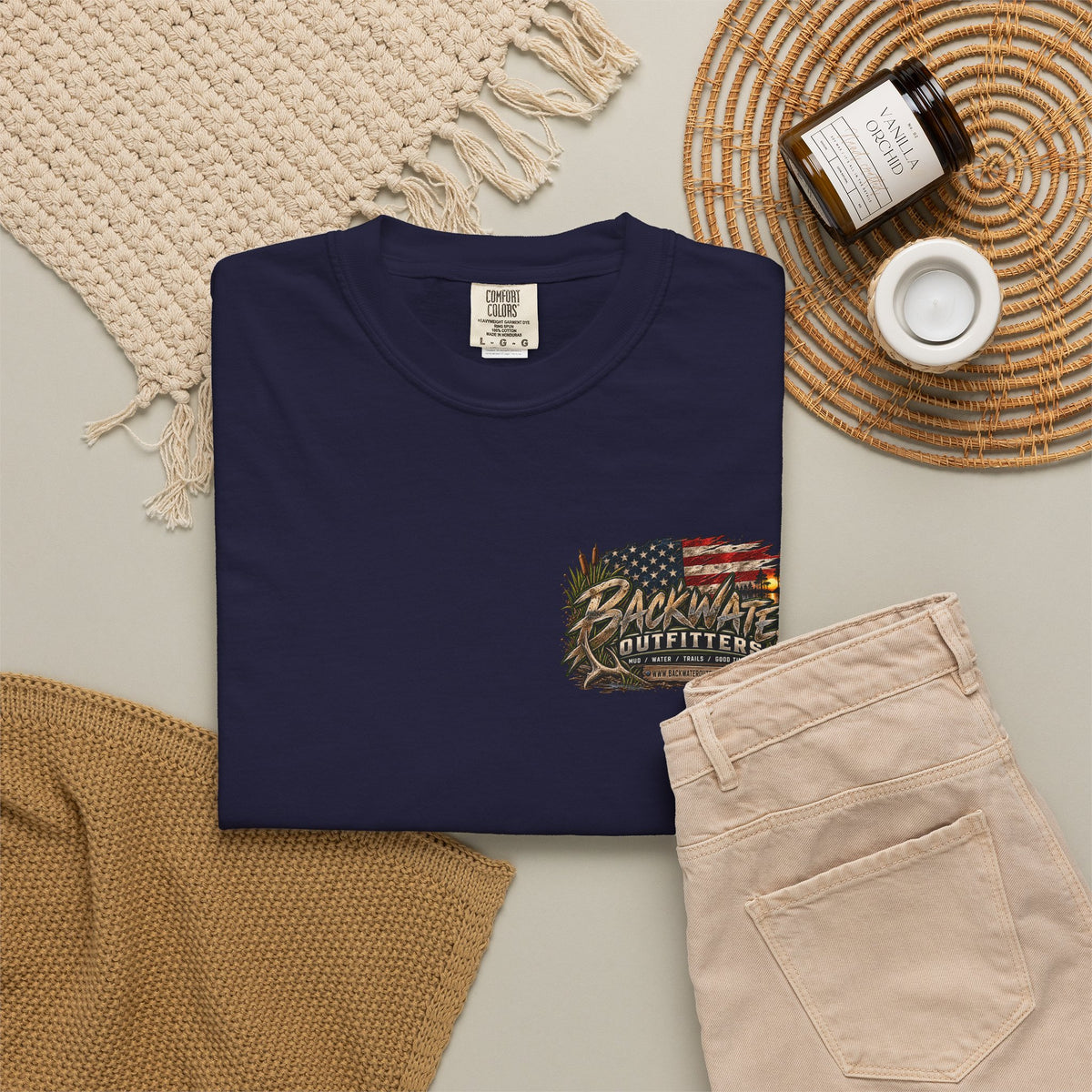 Off-Road UTV Graphic T-Shirt — "Backwater Outfitters" Adventure Tee