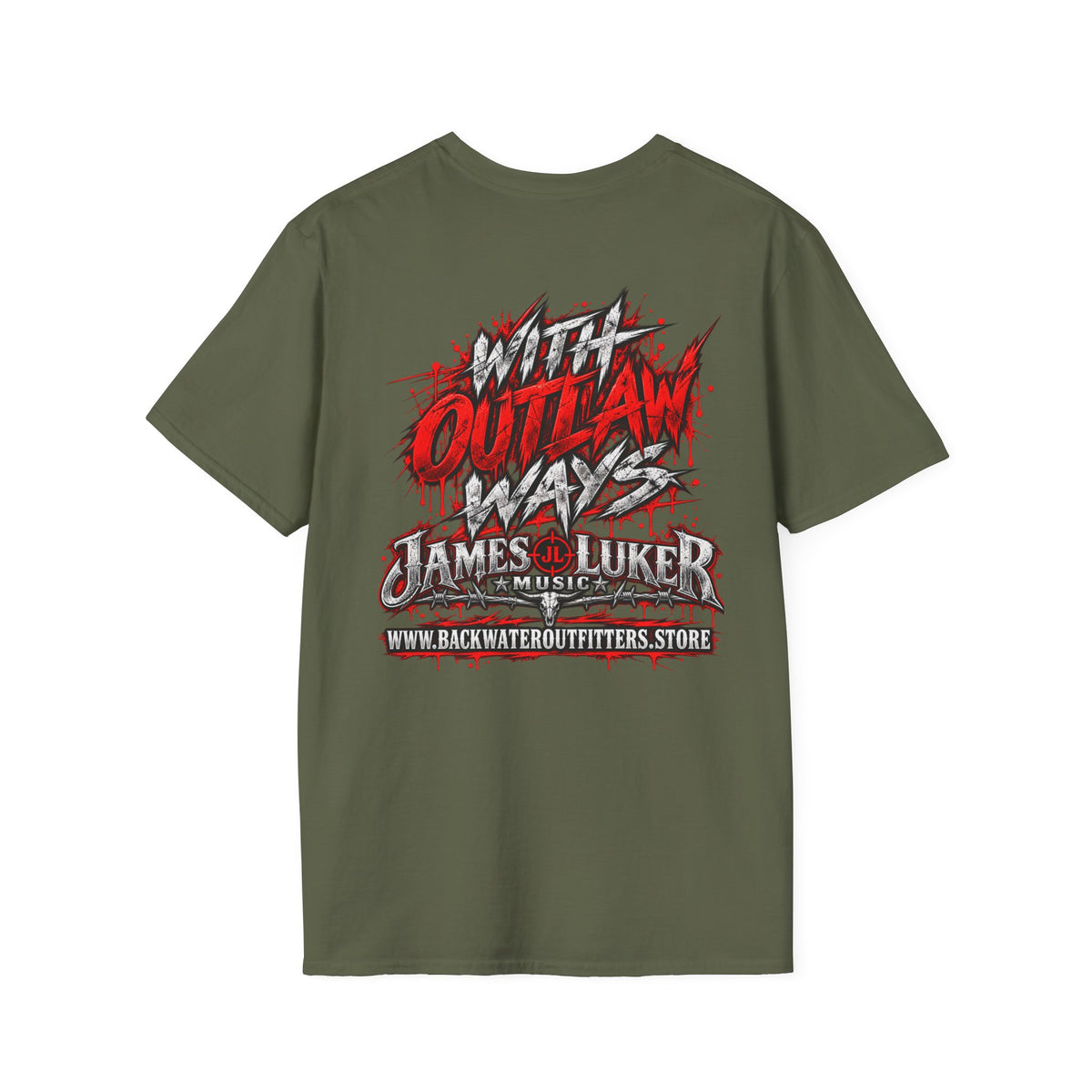 James Luker Roughneck Raised T-Shirt