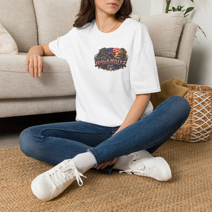 Delawareer Vintage American Flag T-Shirt
