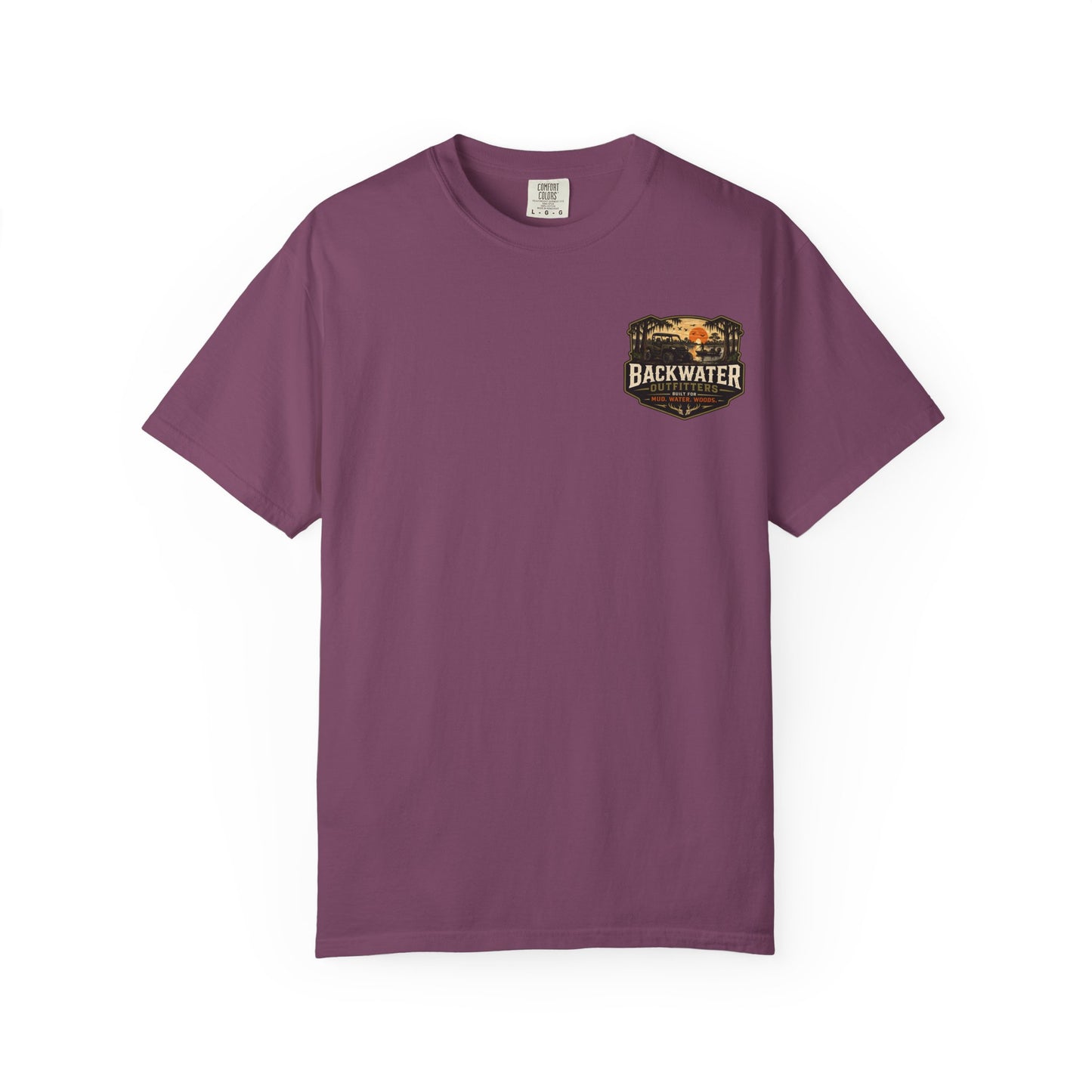 Backwater Outfitters "Dirty Tires, Good Times" T-Shirt