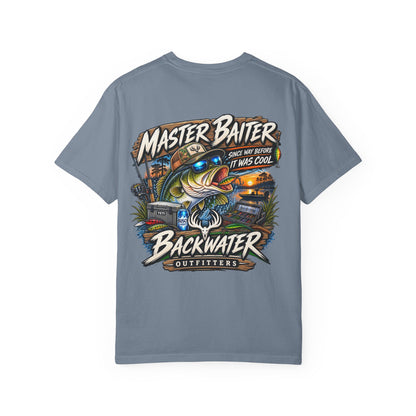 Master Baiter Backwater Outfitters Fishing T-Shirt