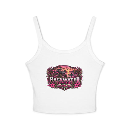 Backwater Outfitters Floral Sunset Tank