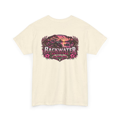 Backwater Sunset Tee — Coastal Fishing & Outdoors Graphic T-Shirt