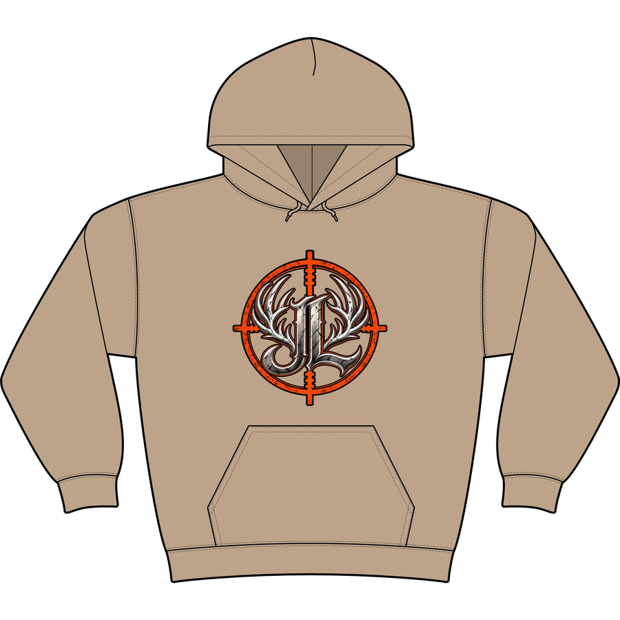 James Luker Realtree Camo Deer Antler Target Pullover Hoodie