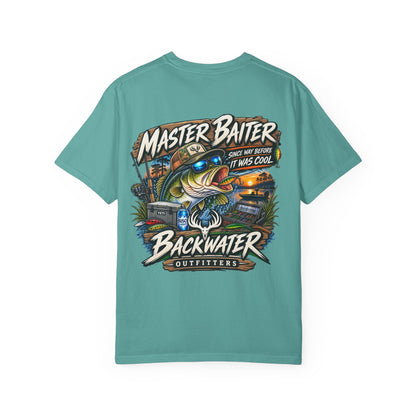 Master Baiter Backwater Outfitters Fishing T-Shirt