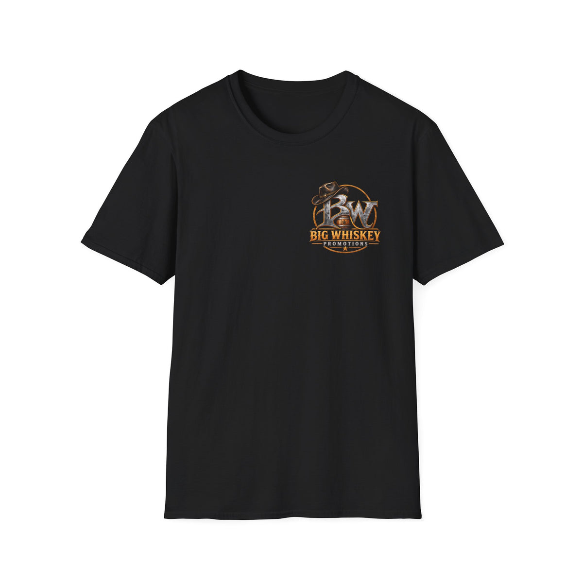 Big Whiskey Promotions T-Shirt — James Luker x Backwater Outfitters