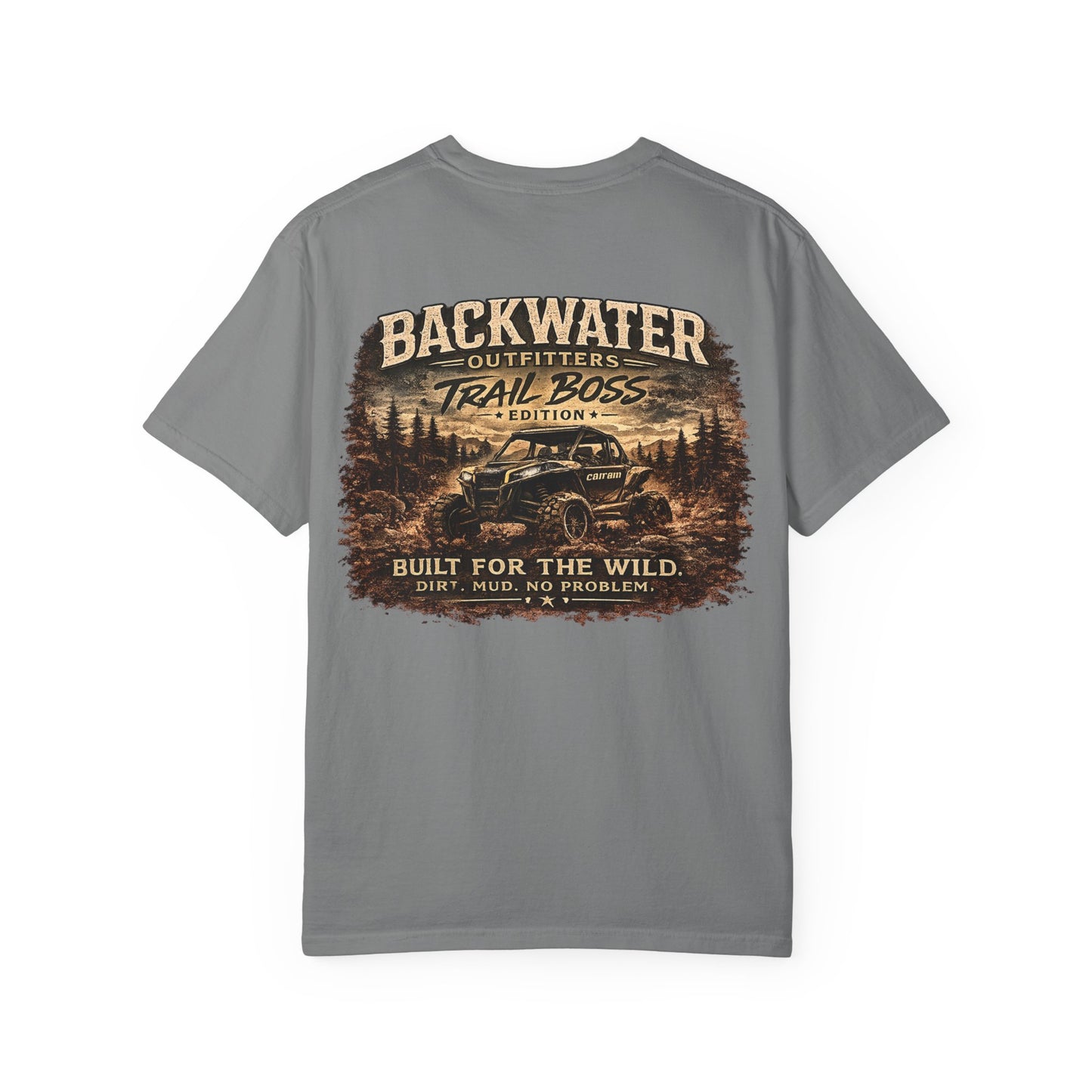 Trail Boss T‑Shirt — Backwater Outfitters Off‑Road Graphic Tee