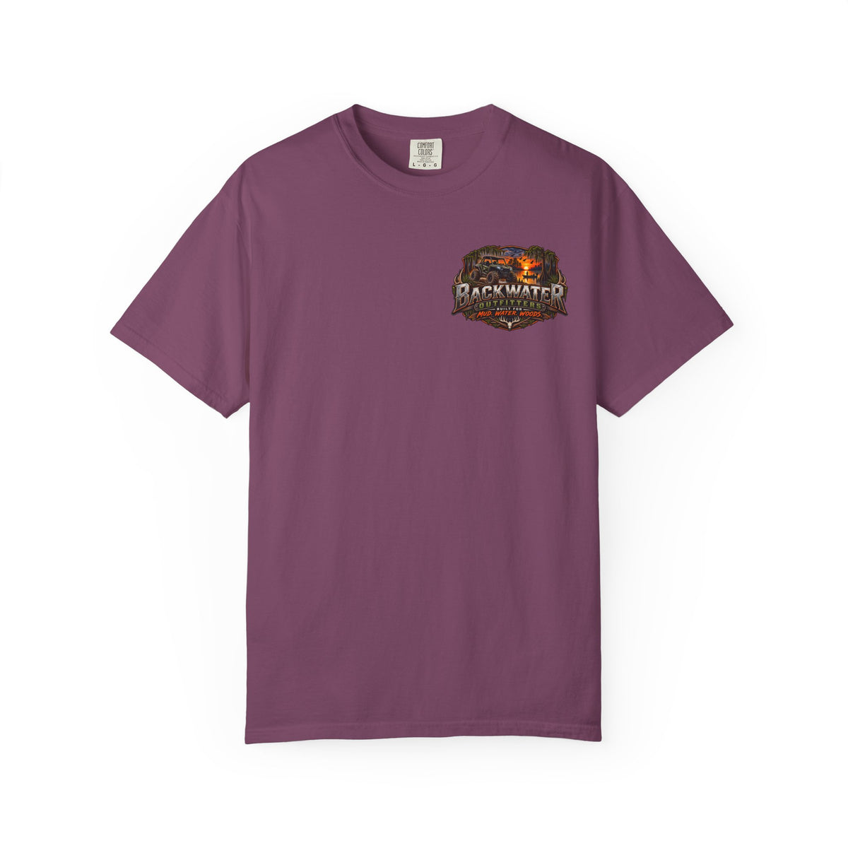 Backwater Outfitters Deer Graphic T-Shirt Printify