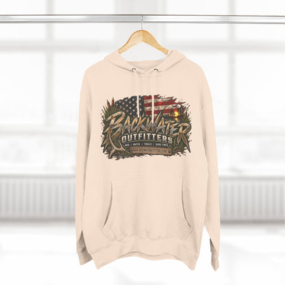 Backwater Outfitters Off-Road Hoodie — American Flag & UTV Graphic Printify