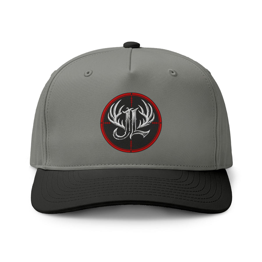 Embroidered Antler Crest Two-Tone Cap Printify