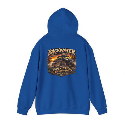 Backwater Outfitters 'Dirty Tires, Good Times' Hoodie