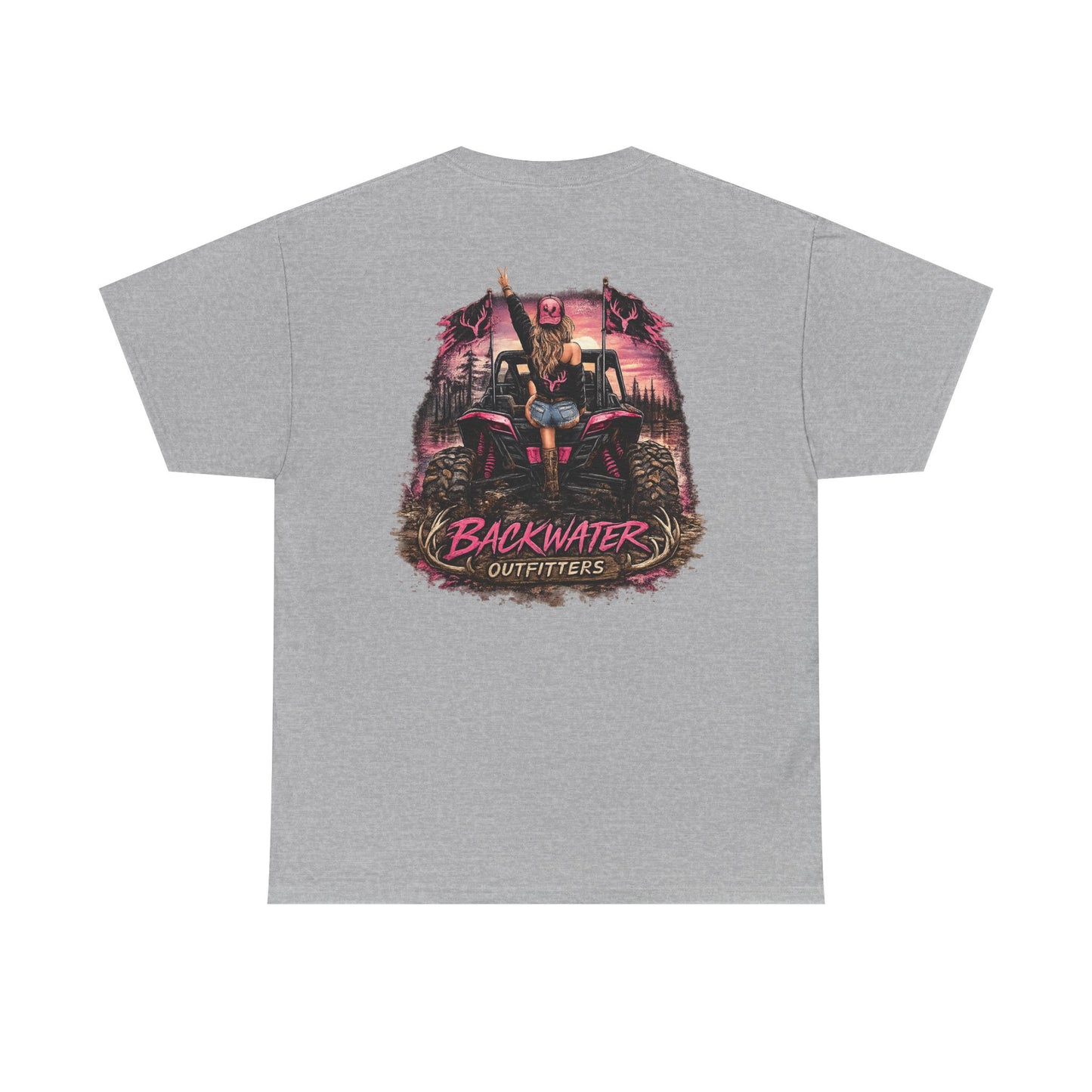 Backwater Outfitters T-Shirt — Fishing & Outdoors Graphic Tee