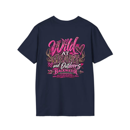 Women Wild at Heart Outdoor Backwater Graphic T-Shirt