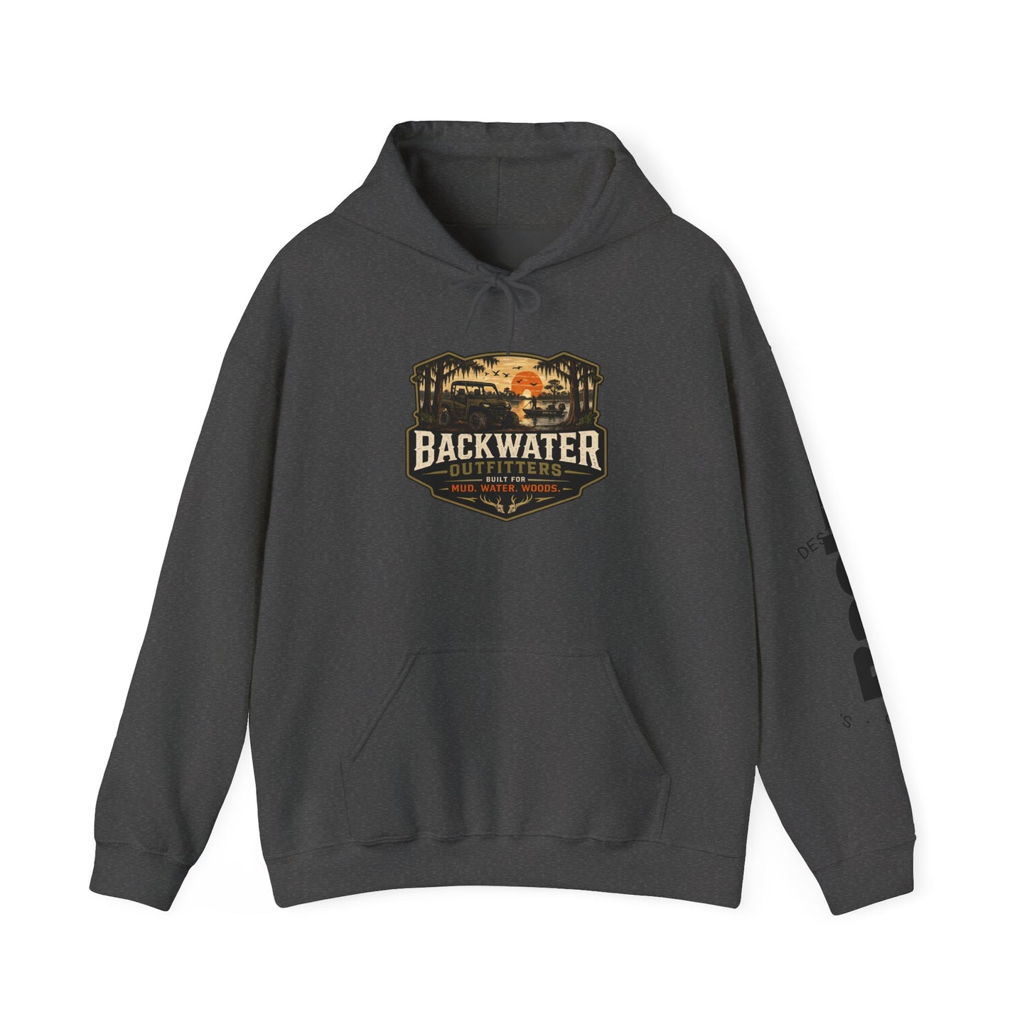 Backwater Outfitters Hoodie – Off‑Road UTV Adventure Sweatshirt
