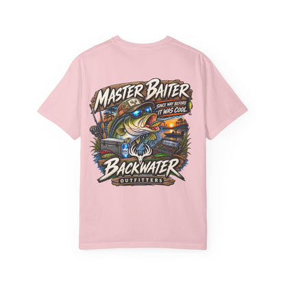 Master Baiter Backwater Outfitters Fishing T-Shirt