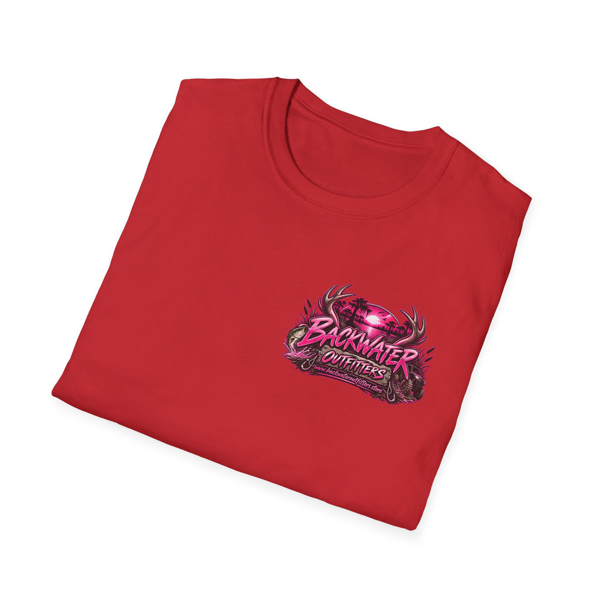 Women Mud Looks Better in Pink T-Shirt — Pink Mud Graphic Tee Printify