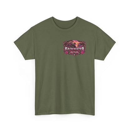 Backwater Sunset Tee — Coastal Fishing & Outdoors Graphic T-Shirt